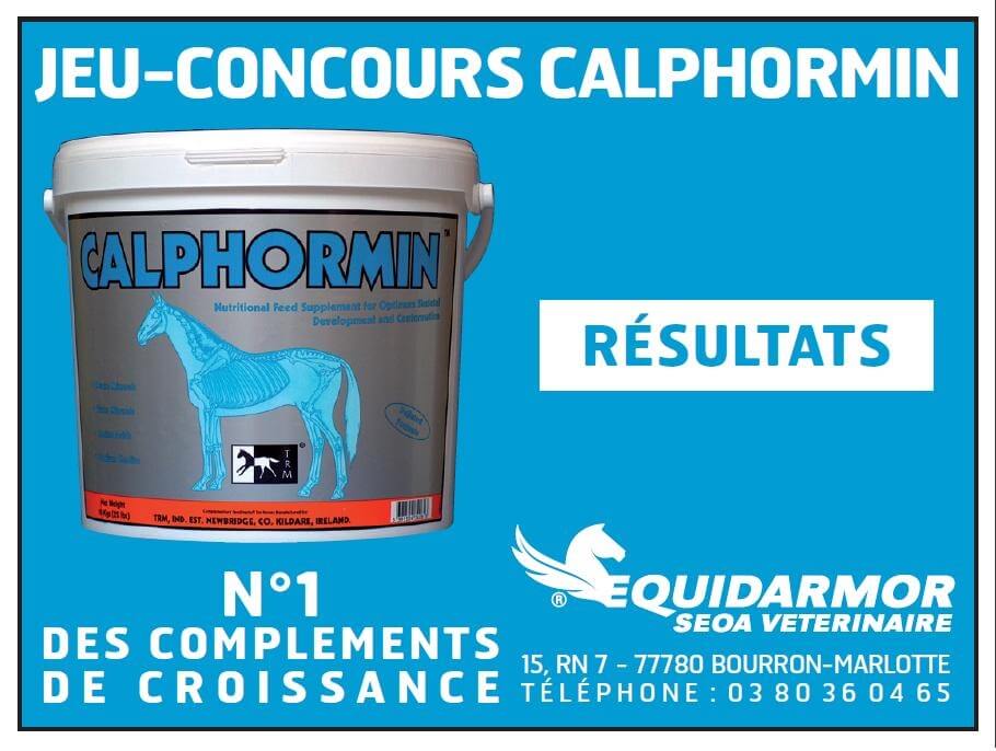 Résultats du Grand Concours Calphormin